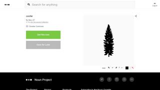 Conifer icon | Noun Project