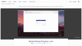 Remote Pairing Procedure - Icon | Lifesize