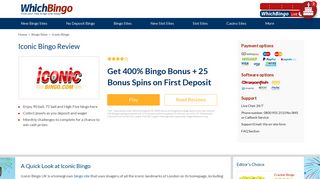 Iconic Bingo reviews, real player opinions and review ratings ...
