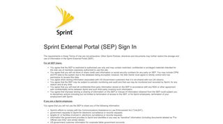 Sign In - Sprint