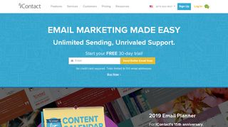iContact - Affordable Email Marketing Solution