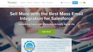 Native Email Integration with Salesforce | Mass Email ... - iContact