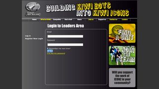 Login to Leaders Area - ICONZ New Zealand