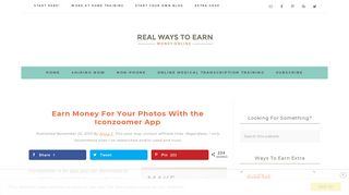 Earn Money For Your Photos With the Iconzoomer App
