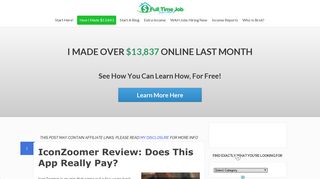 IconZoomer Review: Does This App Really Pay? | Full Time Job From ...