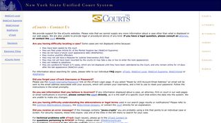 eCourts - Unified Court System