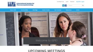 International Society for Pharmacoepidemiology (ISPE) - International ...