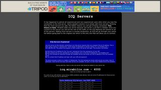 ICQ Servers