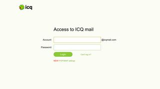 ICQ mail