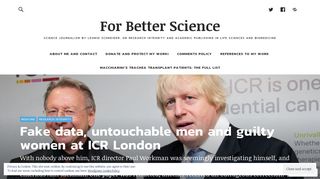 Fake data, untouchable men and guilty women at ICR London – For ...