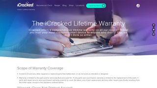 Lifetime warranty | iCracked