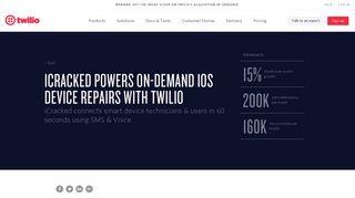 iCracked powers on-demand iOS device repairs with Twilio | Twilio ...