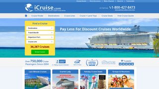 Cruise Deals and Last Minute Cruises at iCruise.com