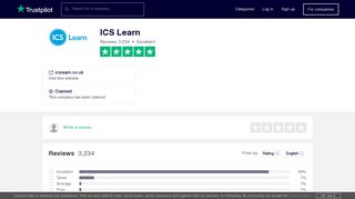 ICS Learn Reviews | Read Customer Service Reviews of icslearn.co.uk