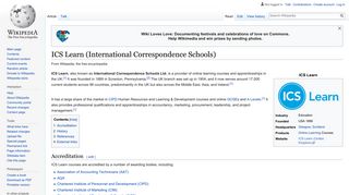 ICS Learn (International Correspondence Schools) - Wikipedia