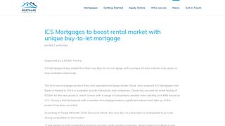 ICS Mortgages to boost rental market with unique ... - Mortgage Search