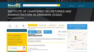 Institute of Chartered Secretaries and Administrators in Zimbabwe ...