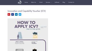 Innovation and Capability Voucher (ICV)