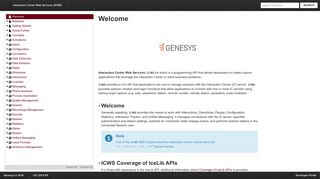 Interaction Center Web Services (ICWS)