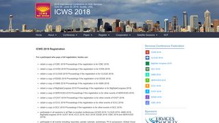 ICWS 2018