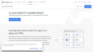 Cloud Identity-Aware Proxy - Google Cloud