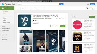 Investigation Discovery GO - Apps on Google Play
