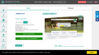 Jobstreet Indonesia : jobstreet.co.id | Jobstreet | Jobboard Finder