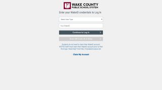 Wake ID - Wake County Public Schools