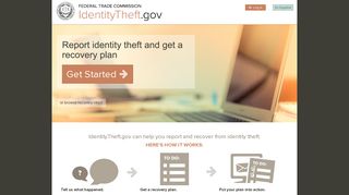 Identity Theft Recovery Steps | IdentityTheft.gov