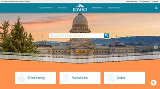 The Official Website of the State of Idaho | As the official website for the ...