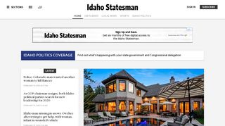 Idaho Statesman: Boise Breaking News, Sports & Crime