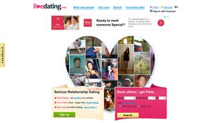 LiveDating.me: Online dating network for Serious Relationships