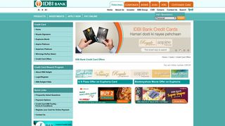 Credit Card Offers - IDBI Bank
