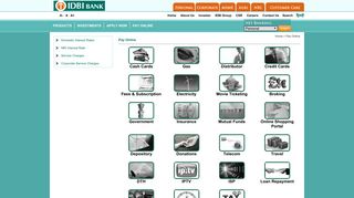 Pay Online | IDBI Bank Pay Online