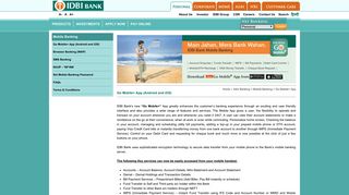 Mobile Banking - IDBI Bank