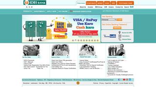 IDBI Bank: Personal & Corporate Banking | MSME & Agri banking