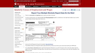 The Multiple Worksite Report - Bureau of Labor Statistics
