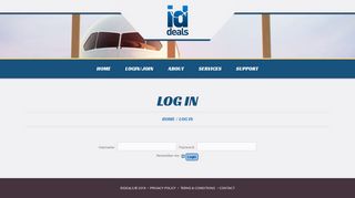 Log In | idDeals