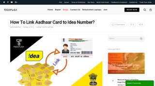 How To Link Aadhaar Card to Idea Number? (Quick & Easy) - Techyuga