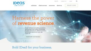 IDeaS Revenue Solutions: Revenue Management Solutions Powered ...