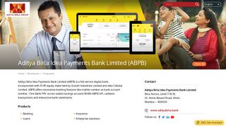 Aditya Birla Idea Payments Bank Limited - Aditya Birla Group
