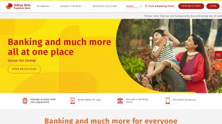 Aditya Birla Payments Bank - Banking, UPI, Payments & more