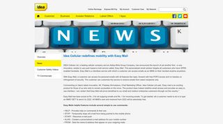 Idea Cellular redefines mobility with Easy Mail - Idea Cellular – Cell ...