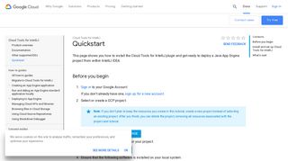 Quickstart | Cloud Tools for IntelliJ | Google Cloud