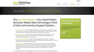 POS & Inventory Systems - Ideal Technology