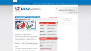 Ideal Resources Pty Ltd - Search For Providers - Educational ...