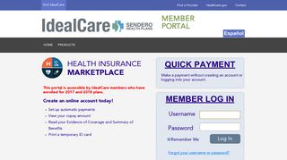 Sendero HealthPlans | Member Portal