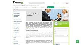 Virtual Data Room Services - iDeals™ Virtual Data Rooms