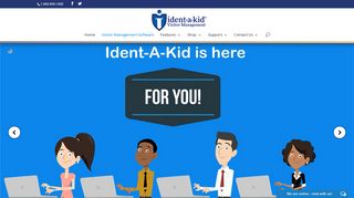 Ident-A-Kid K12 School Visitor Management System