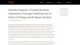 Identifix Supports Christian Brothers Automotive Through Preferred ...